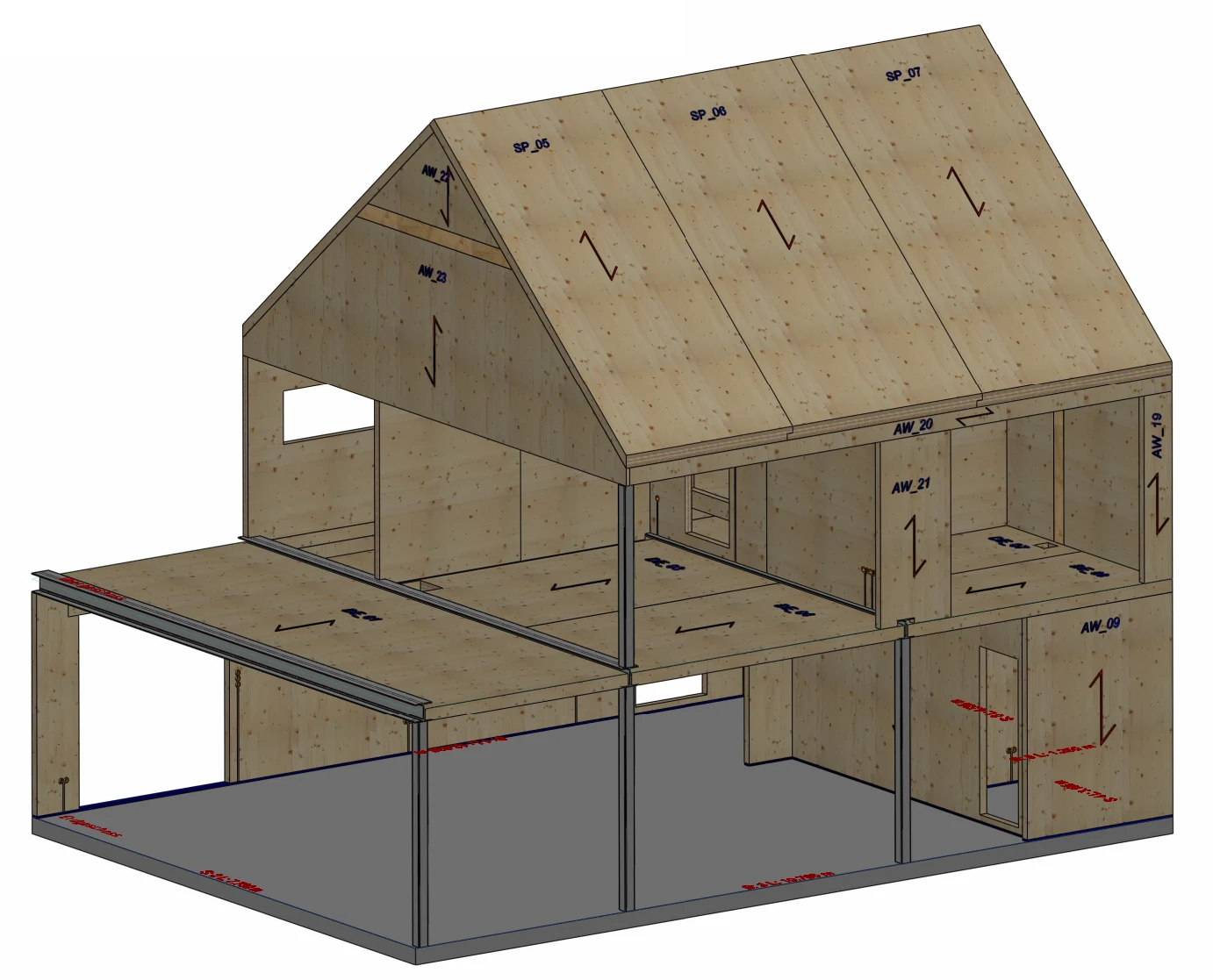 Villa_ Architekten Holzplanung – Holzbau von ACU Nord